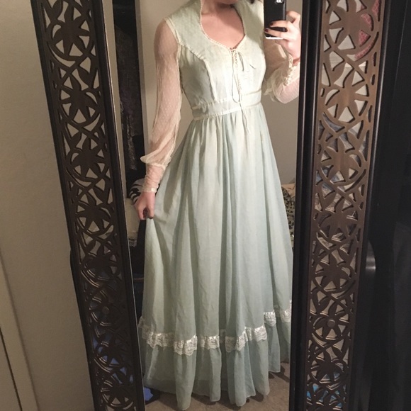 vintage gunne sax dress